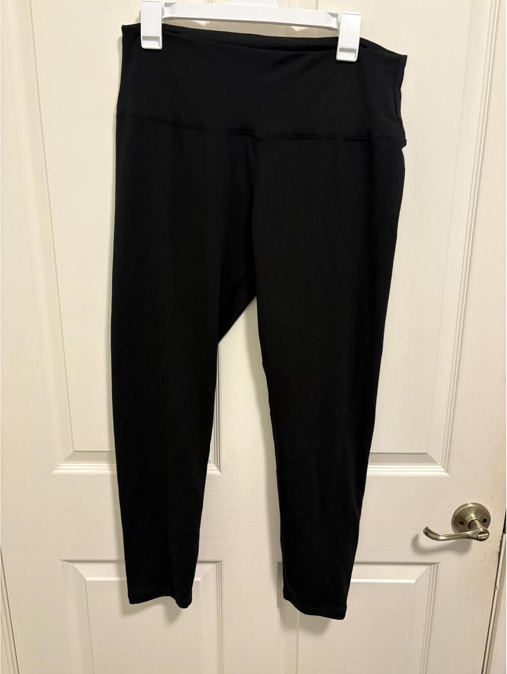 Thermal Black High Waist Leggings XX-Large